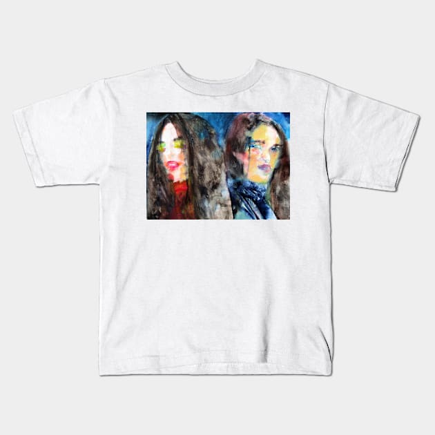 DONNA and MARIO Kids T-Shirt by lautir